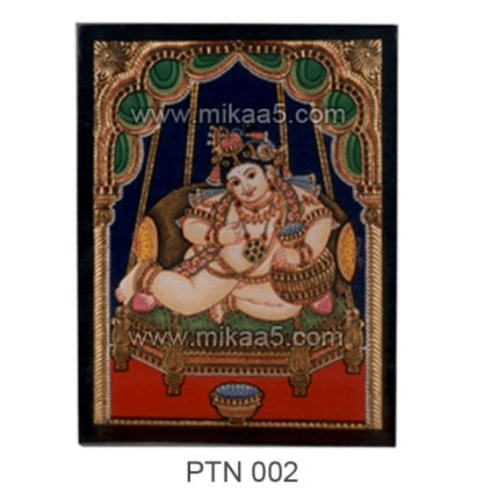 Lord Krishna Tanjore Painting