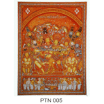 Lord Shiva & Parvathi Painting