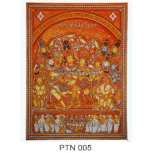 Lord Shiva & Parvathi Painting