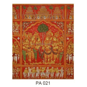 Meenakshi Kalyanam Painting