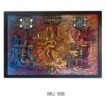 Adi Shiva Shakti Creation Of Galaxy Mural