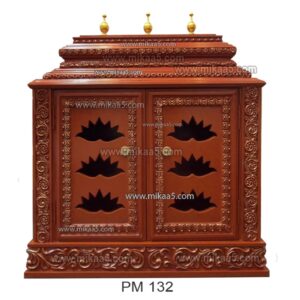 Elegance  Wooden Pooja Mandapams