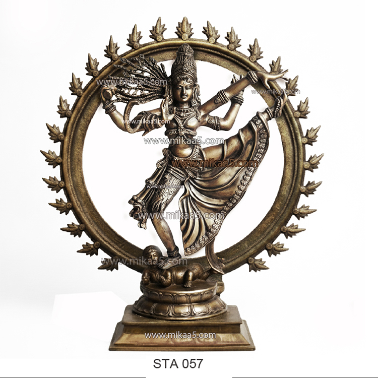 Harihara Galaxy Dance Statue Divine Fusion Of Shiva And Vishnu In Motion