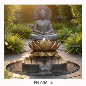 Meditating Buddha Fountain