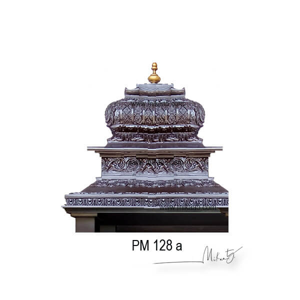 Majestic Handcrafted Temple Mandapam - Image 4