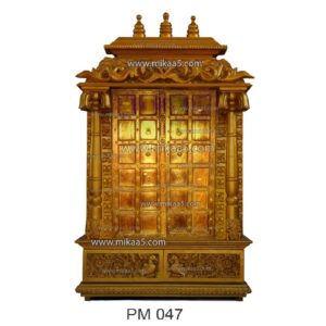 Royal Antique Finish Pooja Mandapam