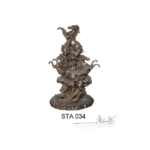Seahorse And Horse Statues