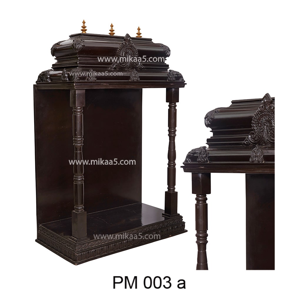 South Indian Style Simple Pooja Mandapam - Image 2