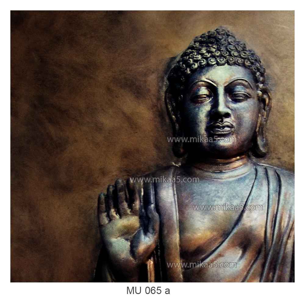 Blessing Buddha Pose Mural - Image 2