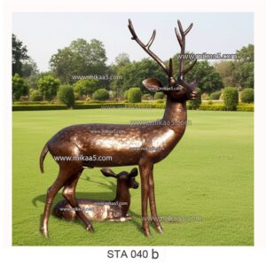 Deer Sculptures