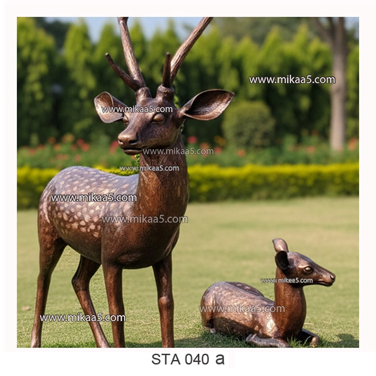 Deer Sculptures - Image 2