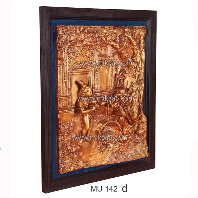 Fruitseller With Krishna Mural - Image 5