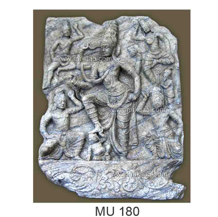 Mahabalipuram Style Mahishasura Mardini Mural