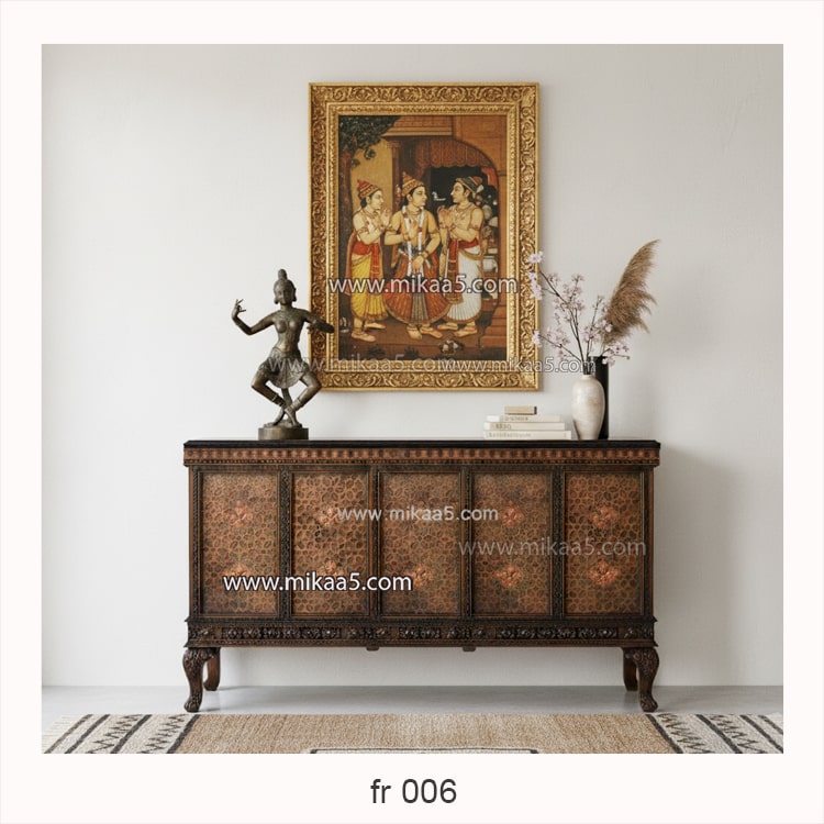 Royal Copper Cabinet Table