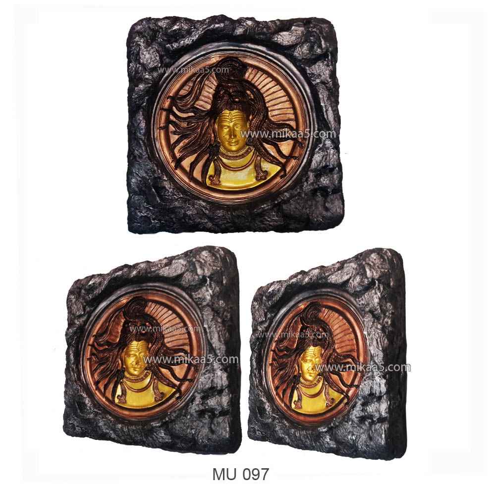 Shiva And Parvathi Mural